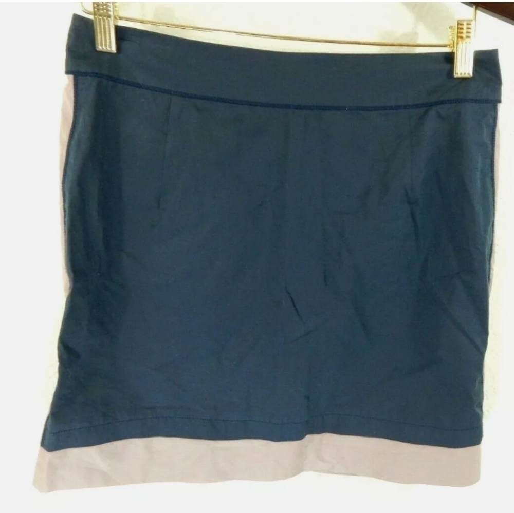 See by Chloe Blue Poplin Pencil Skirt